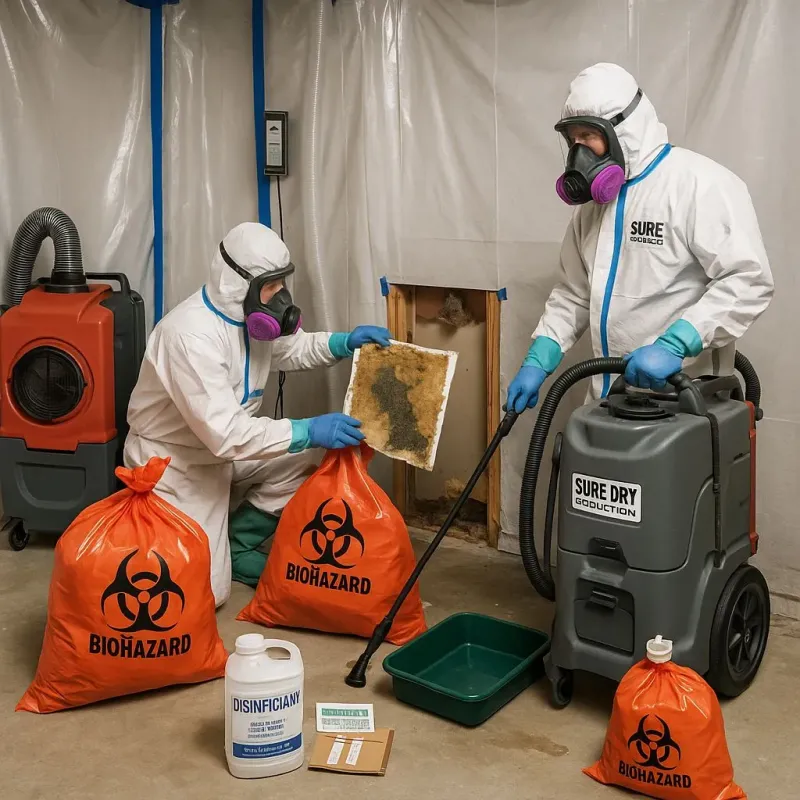 Contaminated Water Handling Protocols process in Jersey County, IL