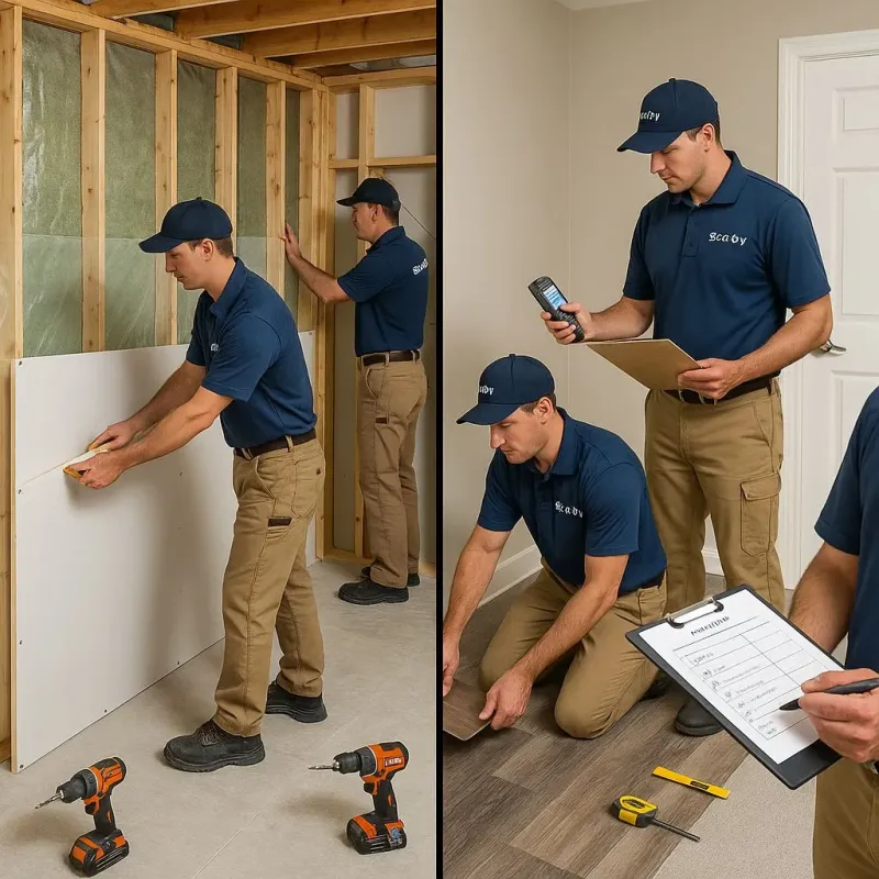 Repairs and Reconstruction process in Jersey County, IL